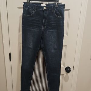 KanCan Deep Indigo Women's Skinny Jeans